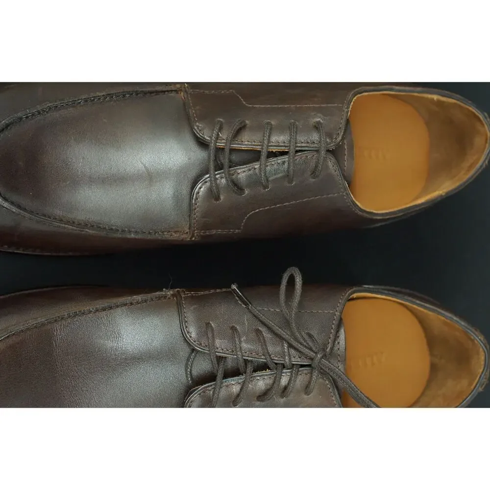 Allen Edmonds Watson Split Toe Derby Oxford Men Shoes Size 11.5 Brown New $395